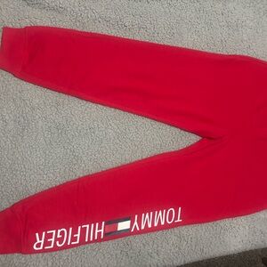 Tommy Hilfiger Red Sweatpants